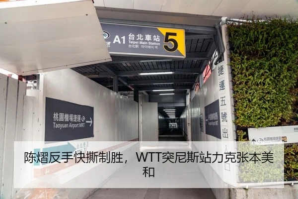 陈熠反手快撕制胜，WTT突尼斯站力克张本美和